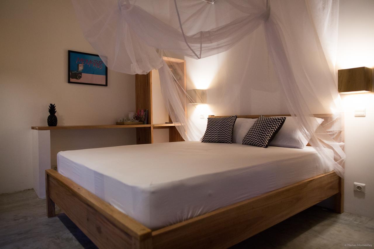 Nanas Homestay Bungalow Gili Air Ngoại thất bức ảnh