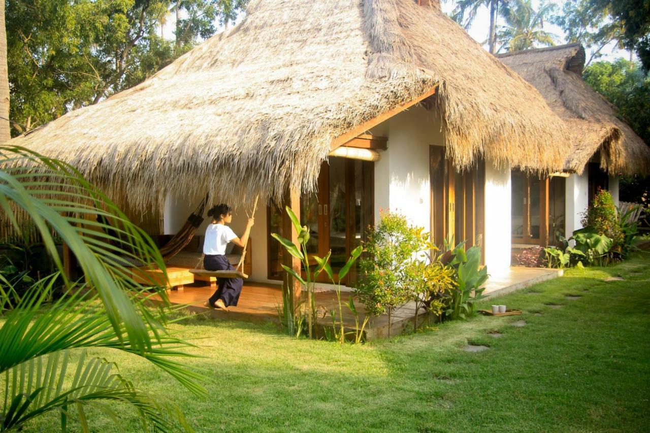 Nanas Homestay Bungalow Gili Air Ngoại thất bức ảnh